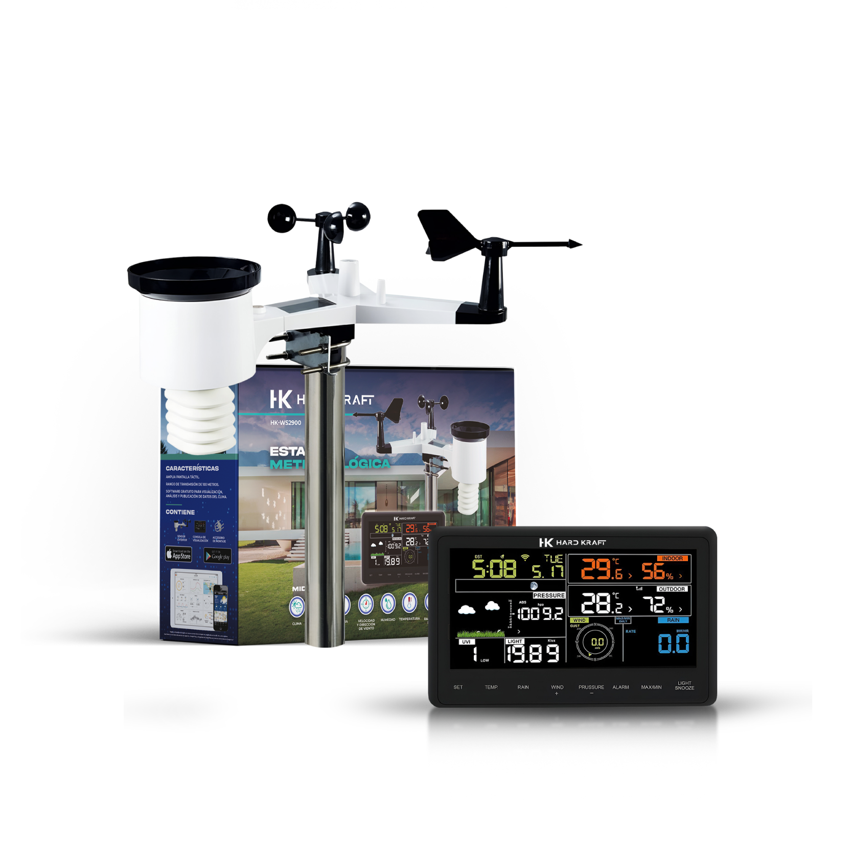 Estación Meteorológica HK-WS2900