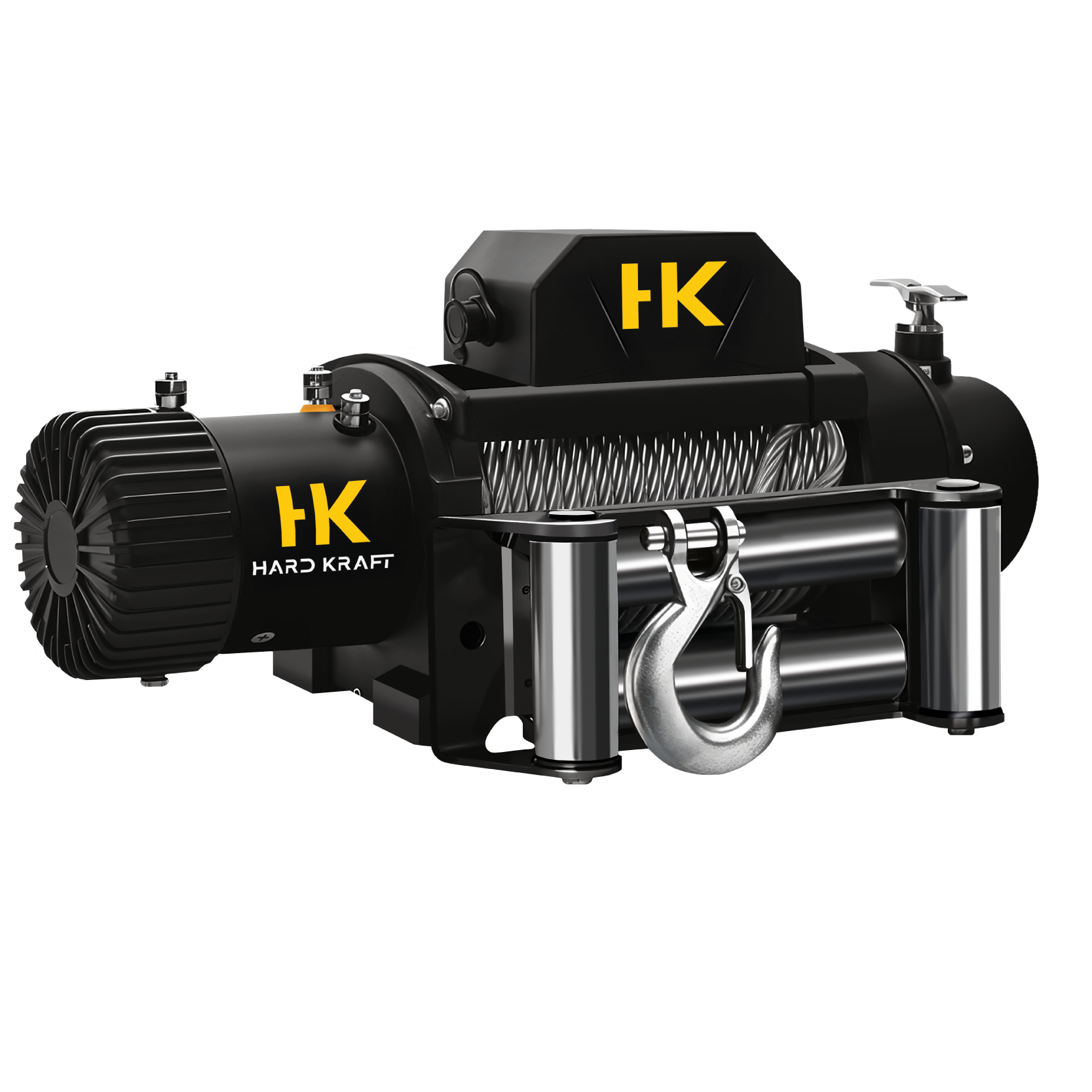 Malacate Eléctrico Reforzado 12v / 13500lbs (6123kg)